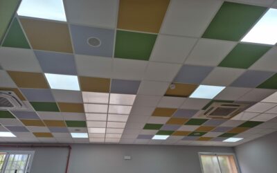 Insonorización del Comedor. Fundación ONCE