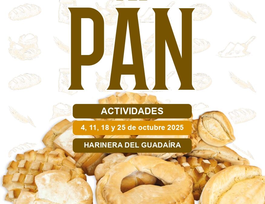 TODOS LOS SÁBADOS DEL MES DE OCTUBRE TE ESPERAMOS EN LA HARINERA